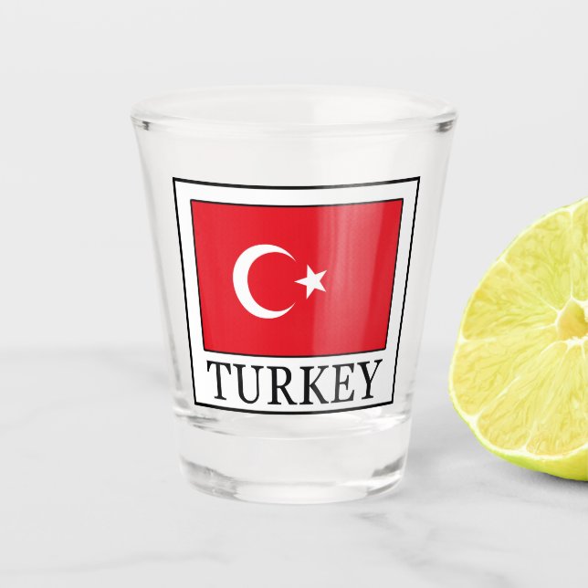 Vaso De Chupito Turquía (Anverso)