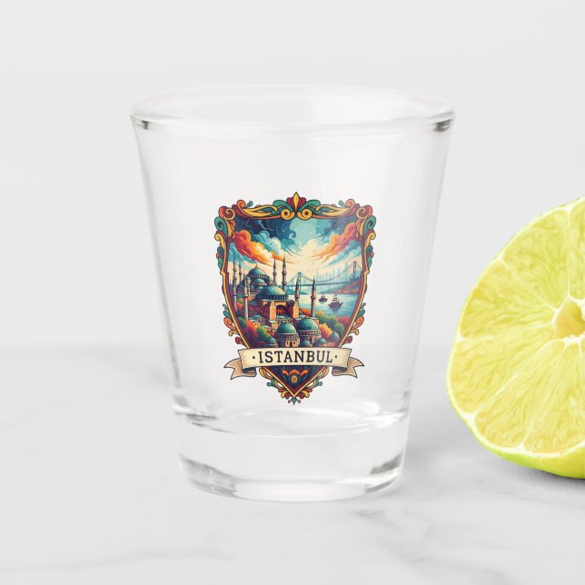 Vaso De Chupito Turquía Estambul  (Anverso)