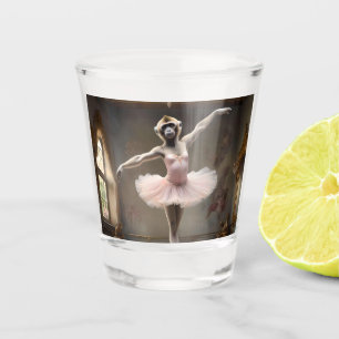 Vaso De Chupito "¡Tutu-rrific! La elegante pirueta de Gibbon"