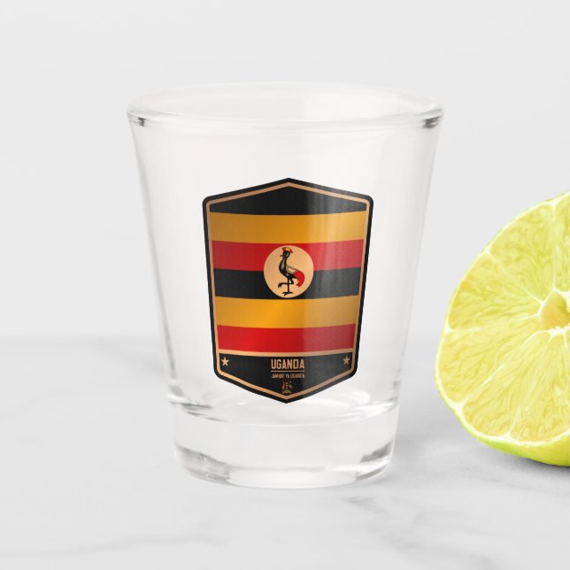 Vaso De Chupito Uganda (Anverso)