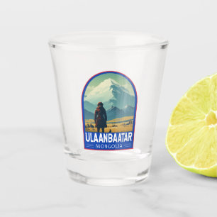 Vaso De Chupito Ulaanbaatar Mongolia Viaje al arte