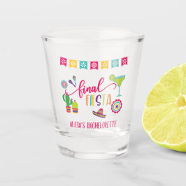Vaso De Chupito Última Fiesta Bachelorette Fiesta Glass Disparado