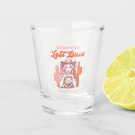 Vaso De Chupito Último fin de semana de despedida de soltera Disco