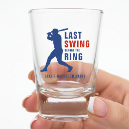 Vaso De Chupito Último swing antes de la despedida de soltero de b