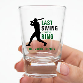 Vaso De Chupito Último swing antes de la fiesta de soltero de béis