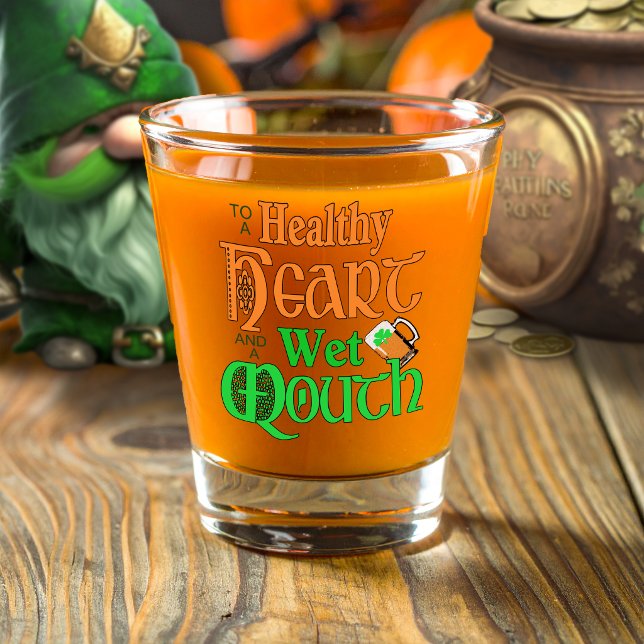 Vaso De Chupito Un brindis irlandés ID607 (Subido por el creador)