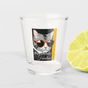 Vaso De Chupito Un gato delicioso