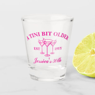 Vaso De Chupito Un poco más viejo Martini Personalizado Partido de