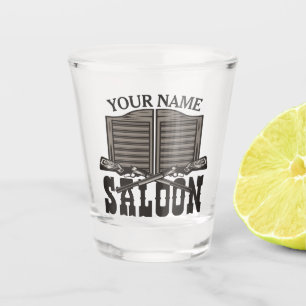 Vaso De Chupito Un rifle occidental personalizado dispara un viejo