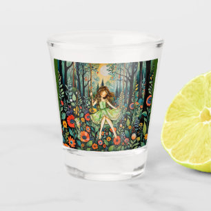 Vaso De Chupito Un Swing En La Naturaleza Persigue A Los Blues