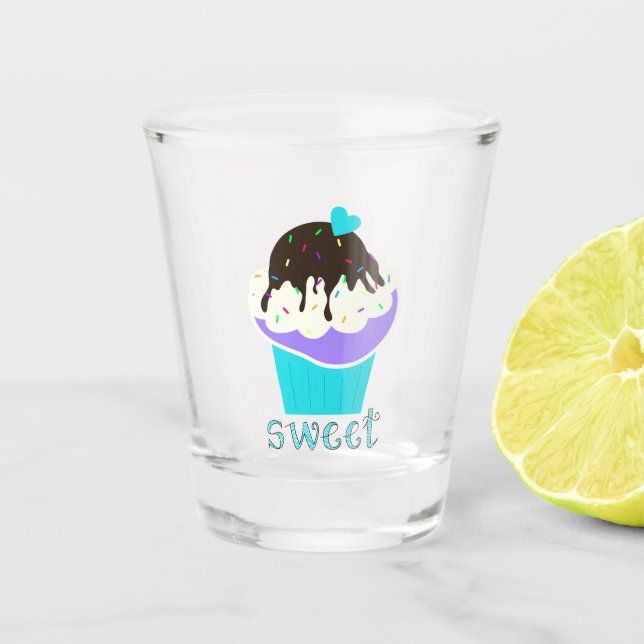 Vaso De Chupito Una copa llena de dulzura (Anverso)