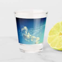 Vaso De Chupito Una línea de nubes