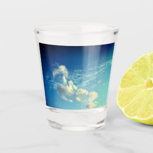Vaso De Chupito Una línea de nubes