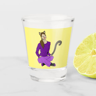 Vaso De Chupito una niña