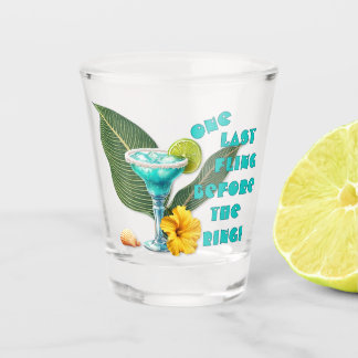 Vaso De Chupito Una última fiesta tropical de soltera