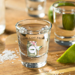 Vaso De Chupito Una última salmuera Despedida de soltera con tem