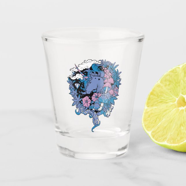 Vaso De Chupito Unicornio (Anverso)