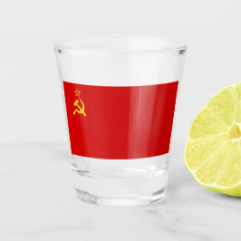 Vaso De Chupito Unión Soviética (URSS) (Martillo y esquisto comuni