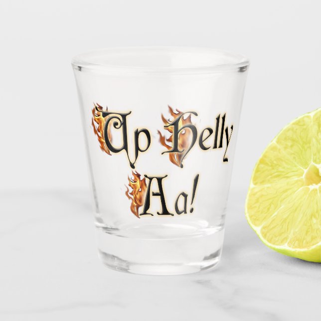 Vaso De Chupito ¡Up Helly Aa! (Anverso)