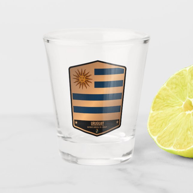 Vaso De Chupito Uruguay (Anverso)
