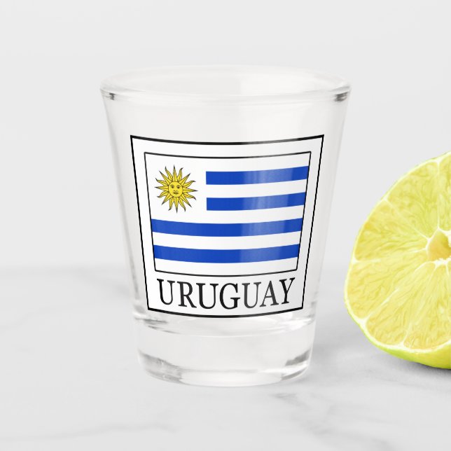 Vaso De Chupito Uruguay (Anverso)
