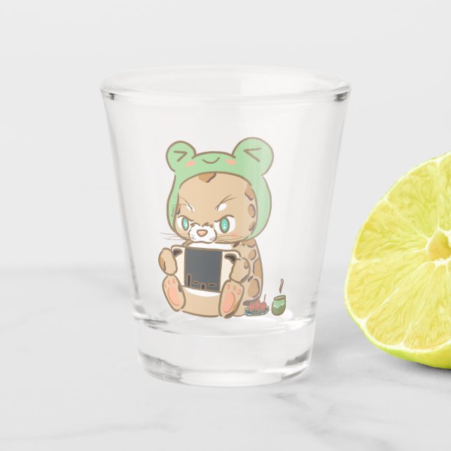 Vaso De Chupito Vacaciones (Anverso)