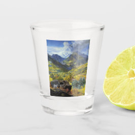 Vaso De Chupito Val d'Aosta (majestuoso paisaje alpino italiano)