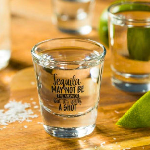 Vaso De Chupito Vale La Pena Un Vidrio De Pun De Pistola..........