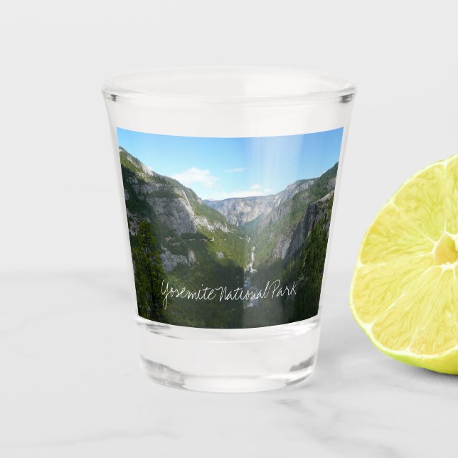 Vaso De Chupito Valle Yosemite en el Parque Nacional Yosemite (Anverso)