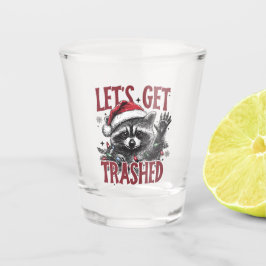 Vaso De Chupito Vamos a conseguir Navidades de rastrojo Raccoon Sh