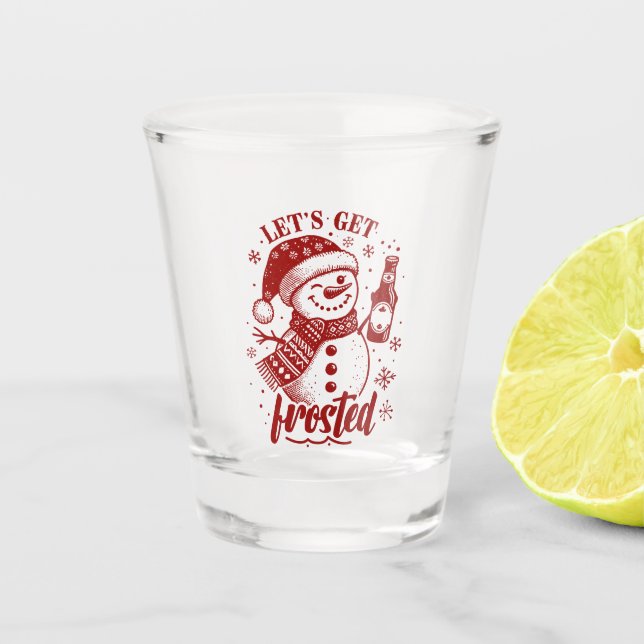 Vaso De Chupito Vamos a escarbar (Anverso)