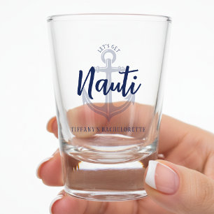 Vaso De Chupito Vamos a tener una fiesta de soltera Nauti Ancla Az
