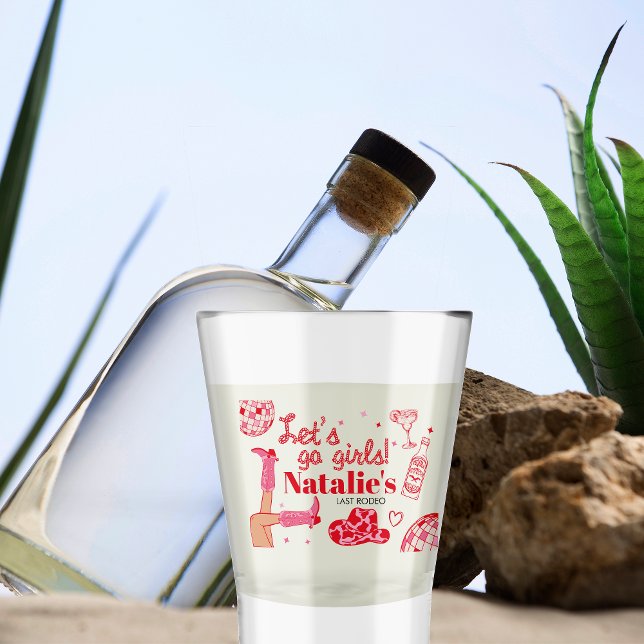 Vaso De Chupito Vamos Chicas Cowgirl la última bachillerato de rod (Subido por el creador)