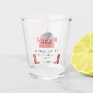 Vaso De Chupito Vamos Chicas Disco Cowgirl Bachelorette Party