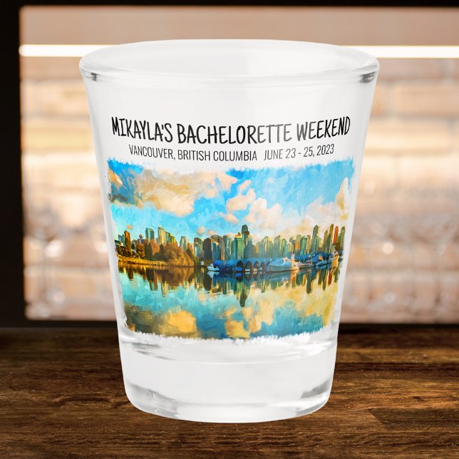 Vaso De Chupito Vancouver, British Columbia Bachelorette Weekend (Subido por el creador)