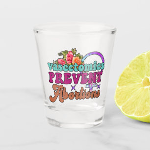 Vaso De Chupito Vasectomías Evitar Abortos Vidrio Calentado