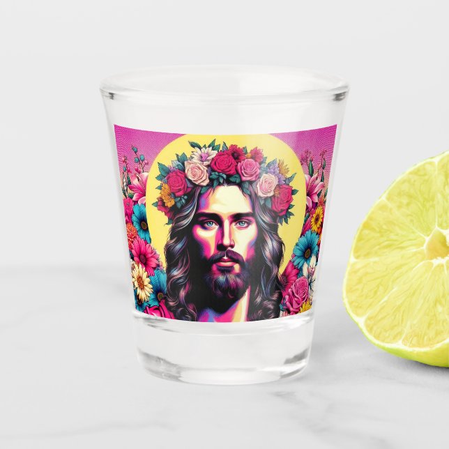 Vaso De Chupito ¡Vasos de chupito de Jesús! (Anverso)