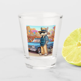 Vaso De Chupito Vato Lobo "Año Nuevo"