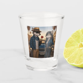 Vaso De Chupito Vato Lobo "San Valentines"