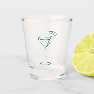 Vaso De Chupito Vector de vidrio de cola de cocción Glass Shot