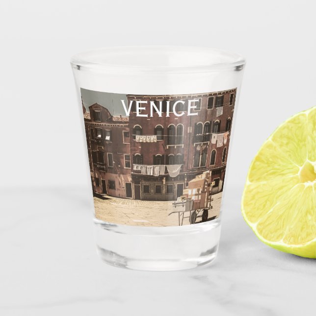 Vaso De Chupito Venecia vintage (Anverso)