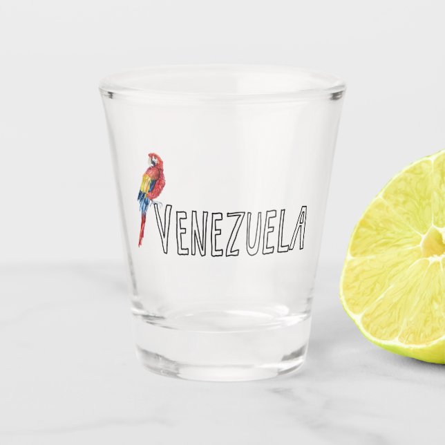 Vaso De Chupito Venezuela (Anverso)