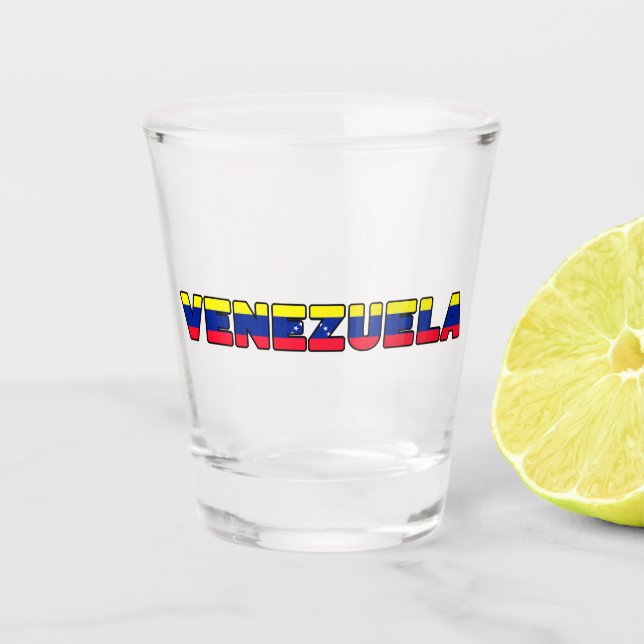 Vaso De Chupito Venezuela (Anverso)