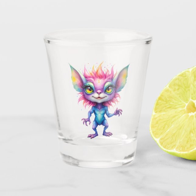 Vaso De Chupito Vengo en paz... probablemente. (Anverso)