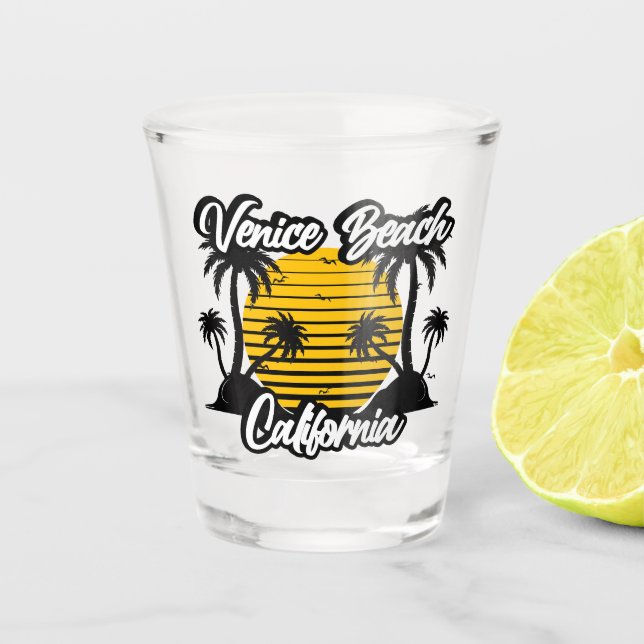 Vaso De Chupito Venice Beach California (Anverso)