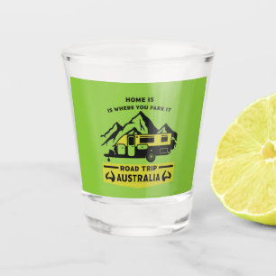 Vaso De Chupito Verano australiano de caravana australiana
