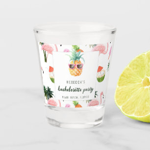 Vaso De Chupito Verano Flamingo Fiesta de la piscina Bachelorette