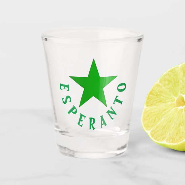 Vaso De Chupito Verda Stelo (Anverso)