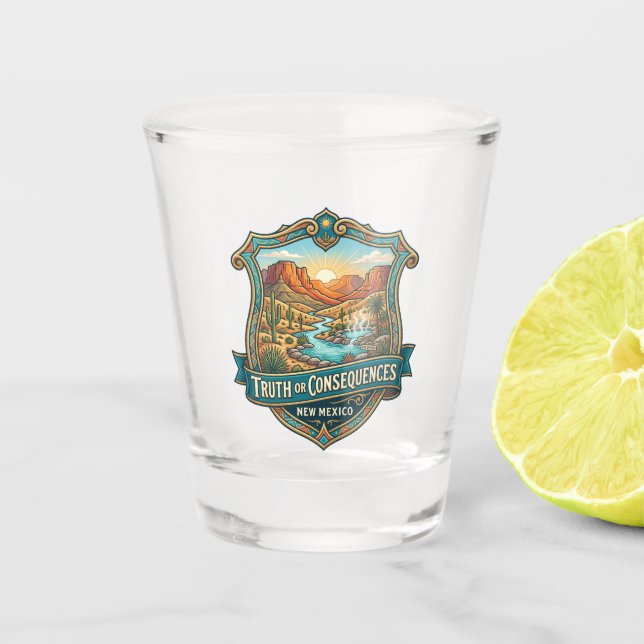 Vaso De Chupito Verdad o Consecuencias EE. UU. (Anverso)