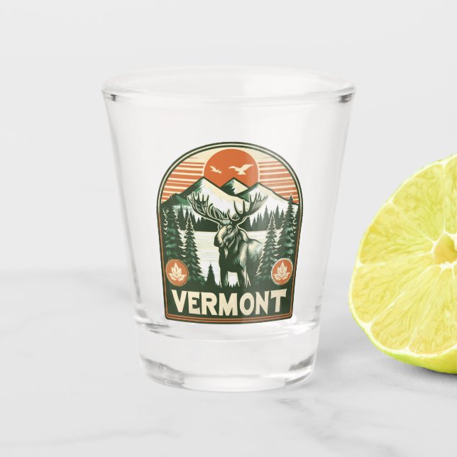 Vaso De Chupito Vermont (Anverso)